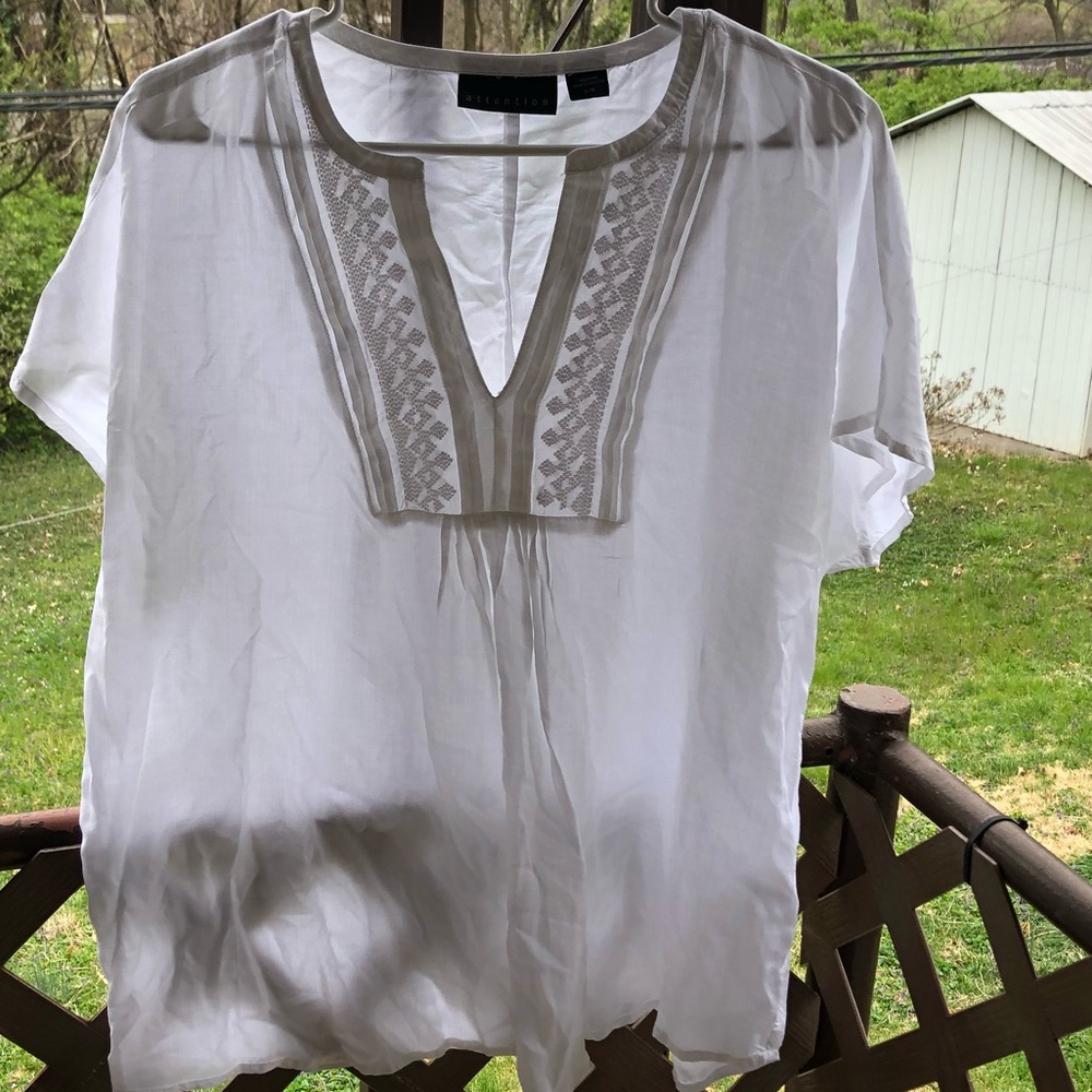 White blouse